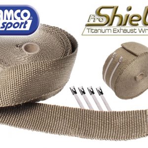 Samco Sport Titanium Exhaust Wrap (2.54cm7,6m) - (1 wide 25ft long)