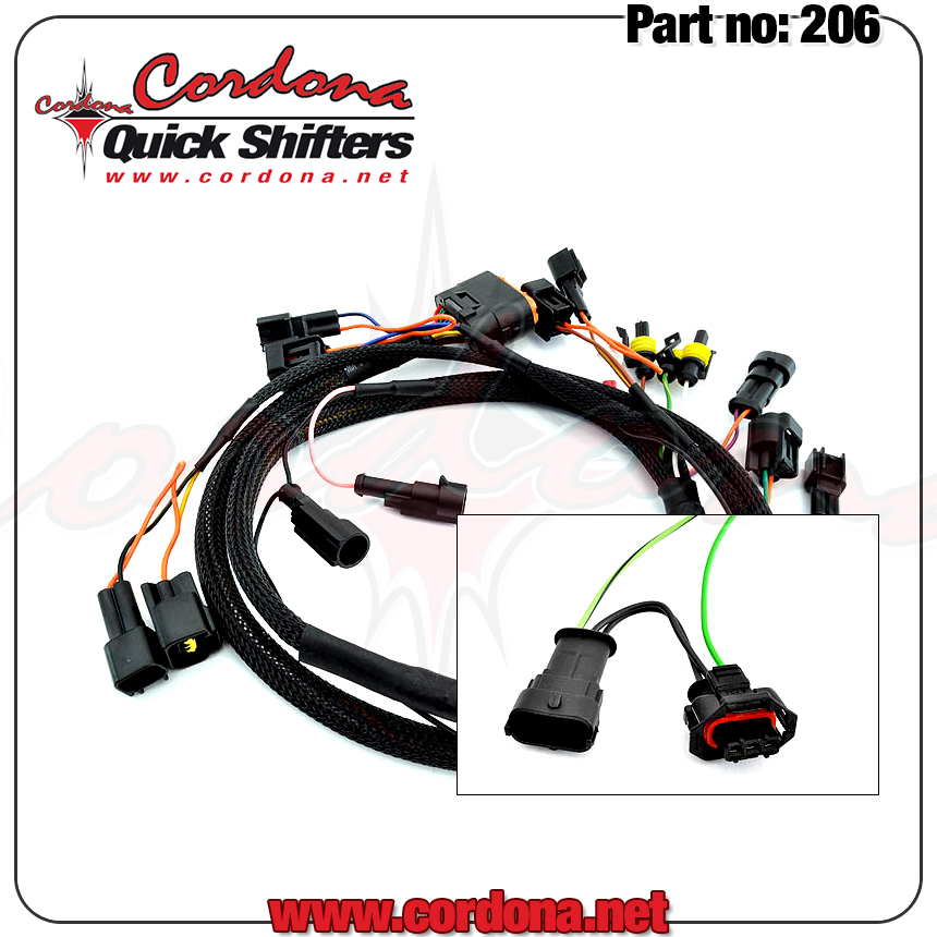 Cordona Wiring Harness Ducati Top Plug coils